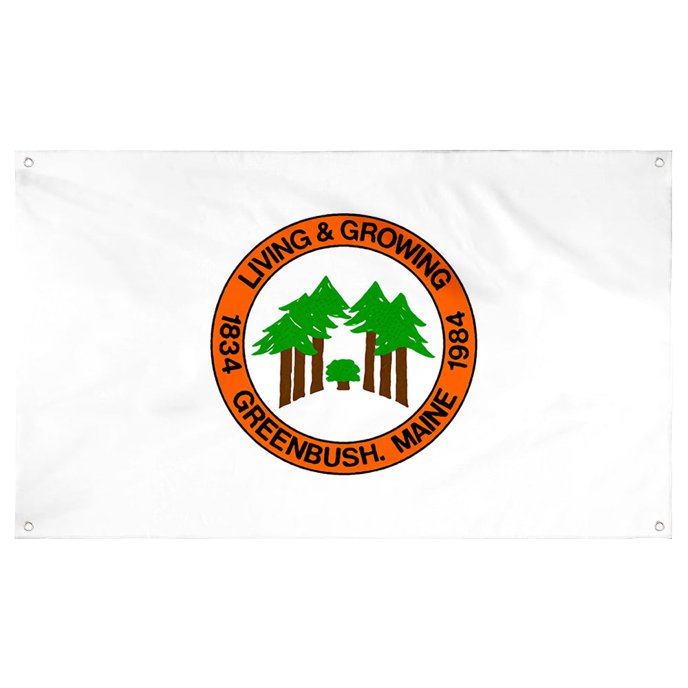 Fyon Greenbush, Maine Flag Banner