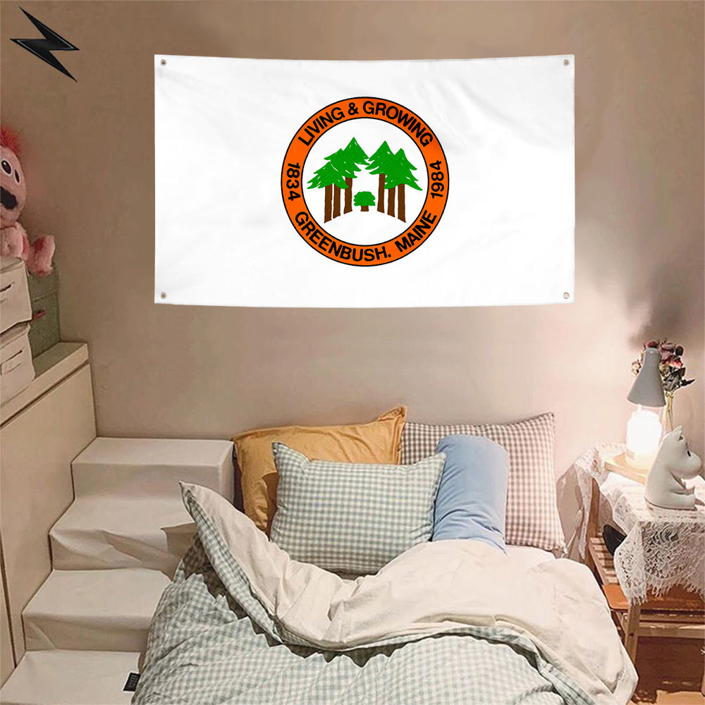 Fyon Greenbush, Maine Flag Banner