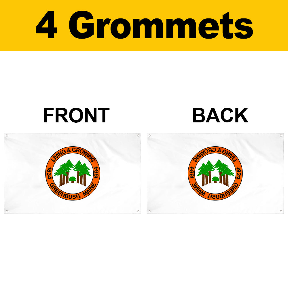 Fyon Greenbush, Maine Flag Banner