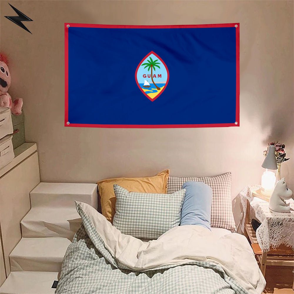 Fyon Guam Flag Banner