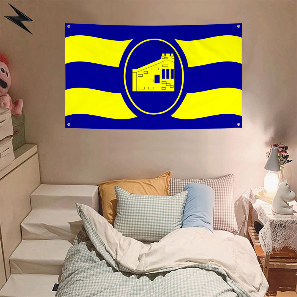 Fyon Guanica, Puerto Rico flag banner
