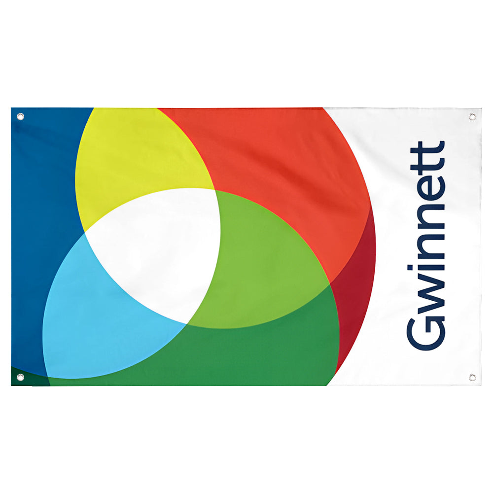 Fyon Gwinnett County Flag Banner