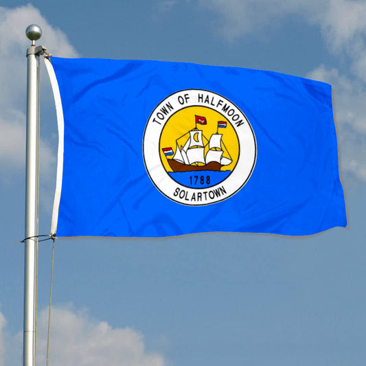 Fyon Halfmoon, New York Flag Banner
