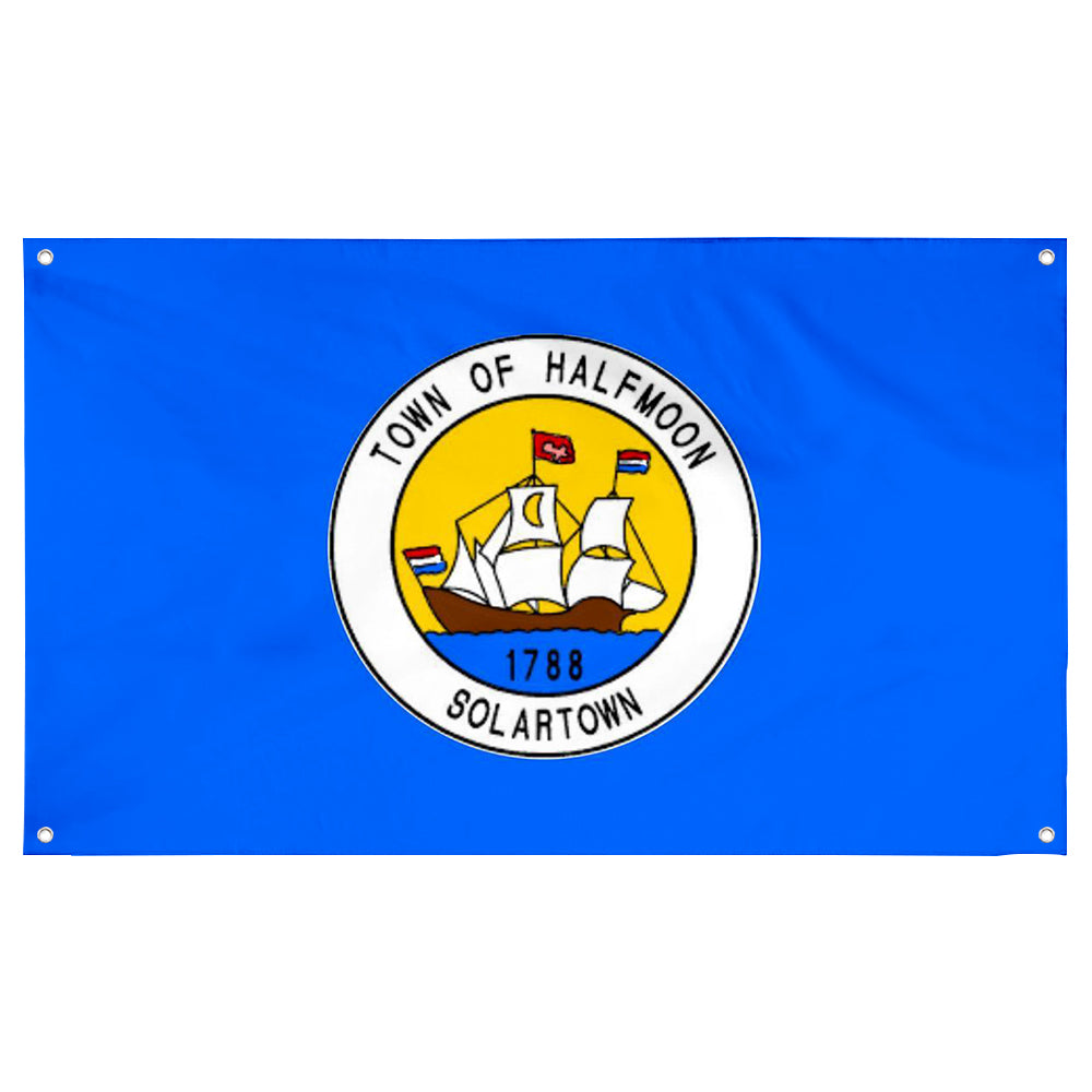 Fyon Halfmoon, New York Flag Banner