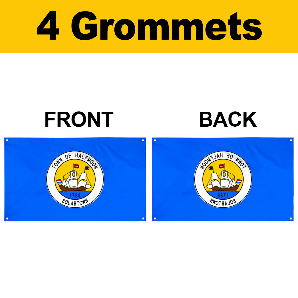Fyon Halfmoon, New York Flag Banner