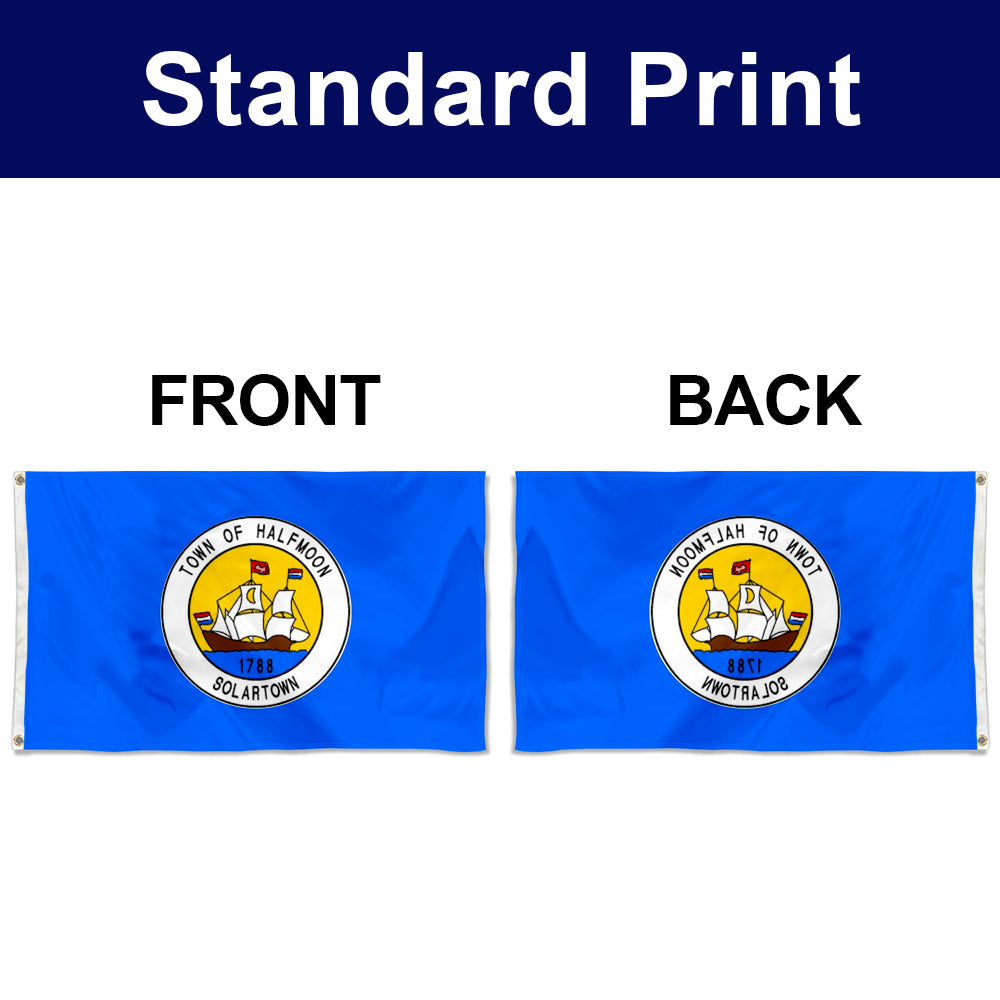Fyon Halfmoon, New York Flag Banner