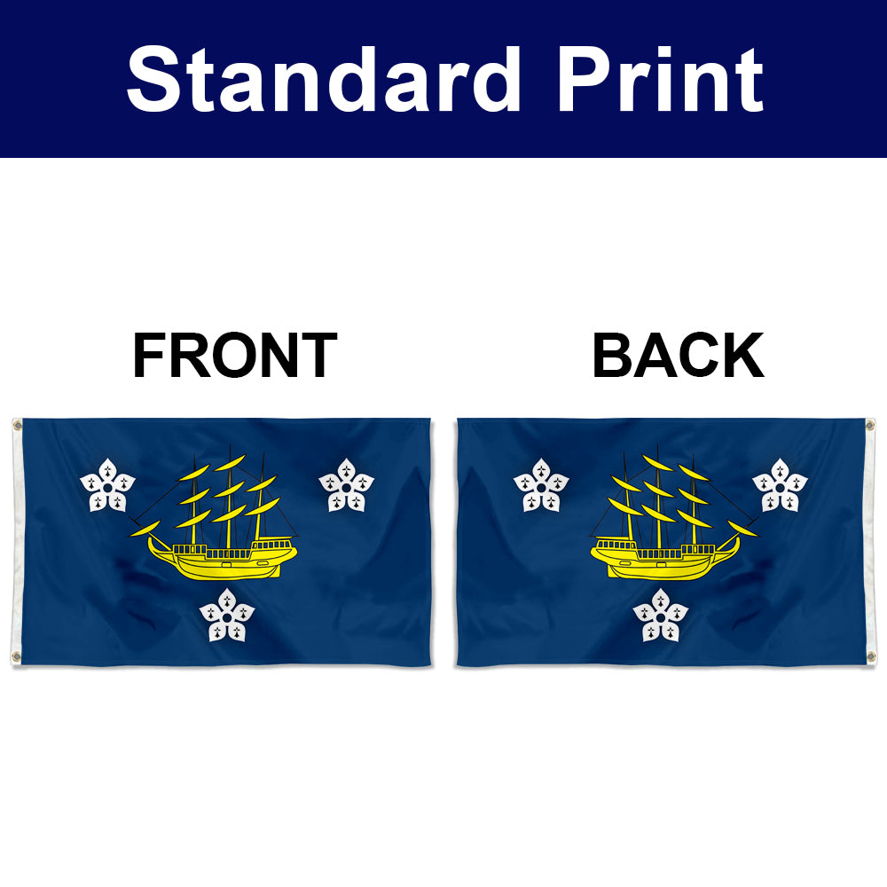 Fyon Double-sided Hamilton, Bermuda Flag Banner