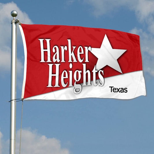 Fyon Harker Heights, Texas Flag Banner