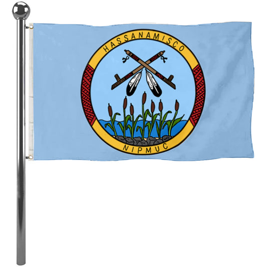 Fyon Hassanamisco Nipmuc Flag Banner