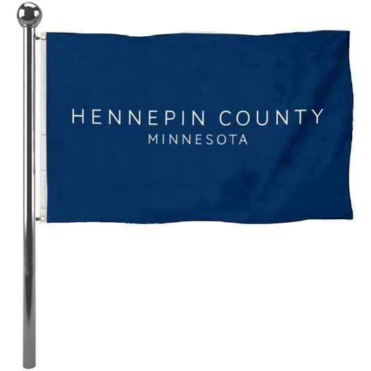 Fyon Hennepin County Flag Banner