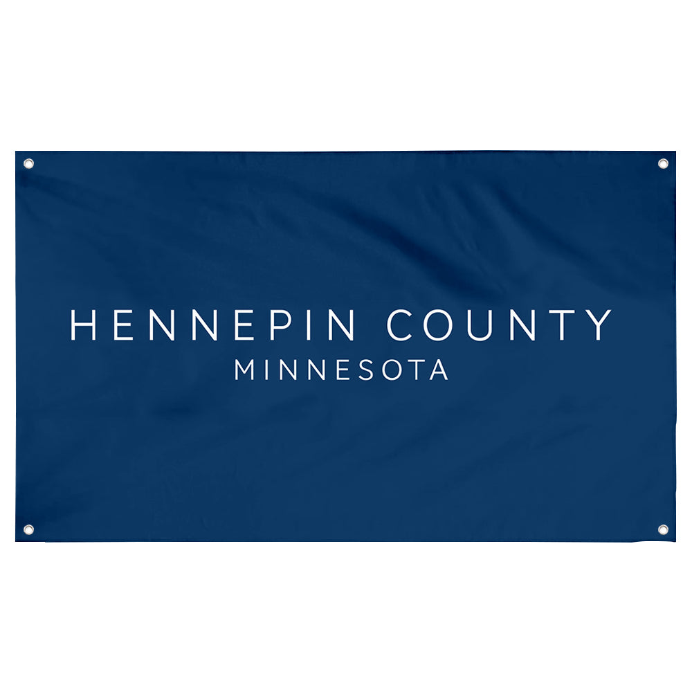 Fyon Hennepin County Flag Banner