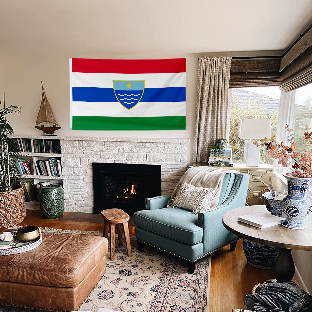 Fyon Herzegovina-Neretva, Bosnia Flag Indoor and outdoor banner