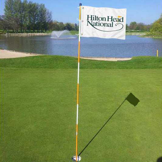 Fyon Hilton Head National Pin Flag PGA Tour Tiger Carolina Glof Fag Banner Grommets