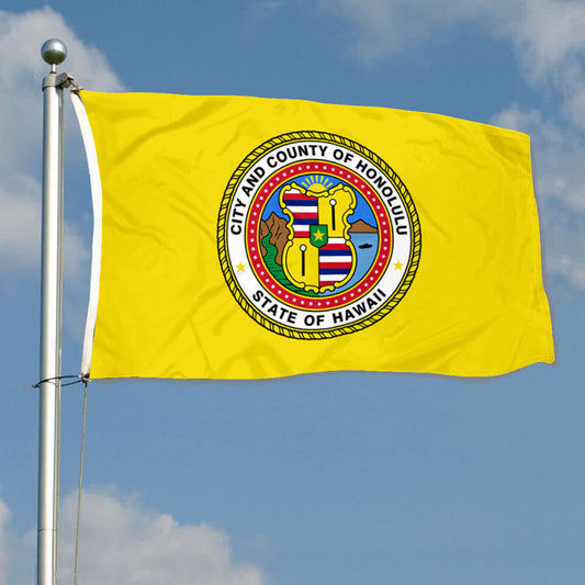 Fyon Honolulu, Hawaii Flag Banner