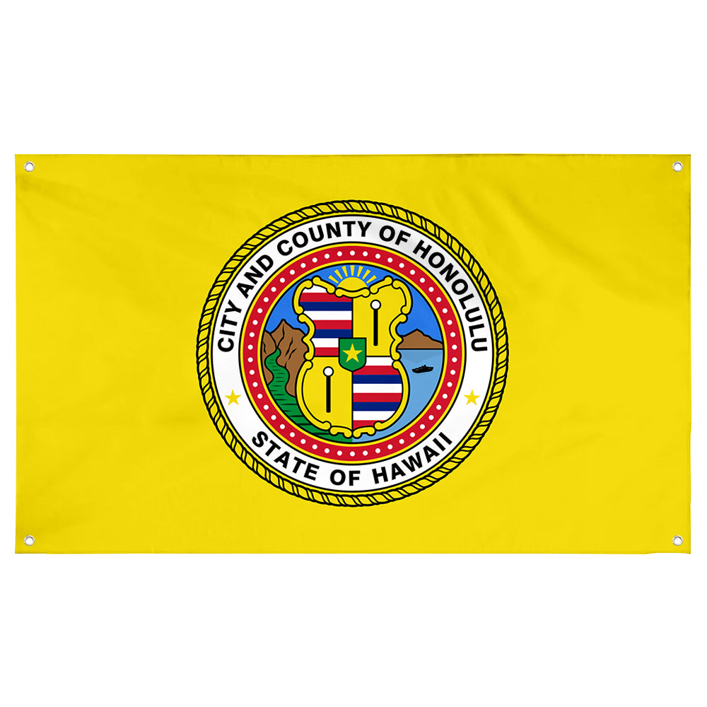 Fyon Honolulu, Hawaii Flag Banner