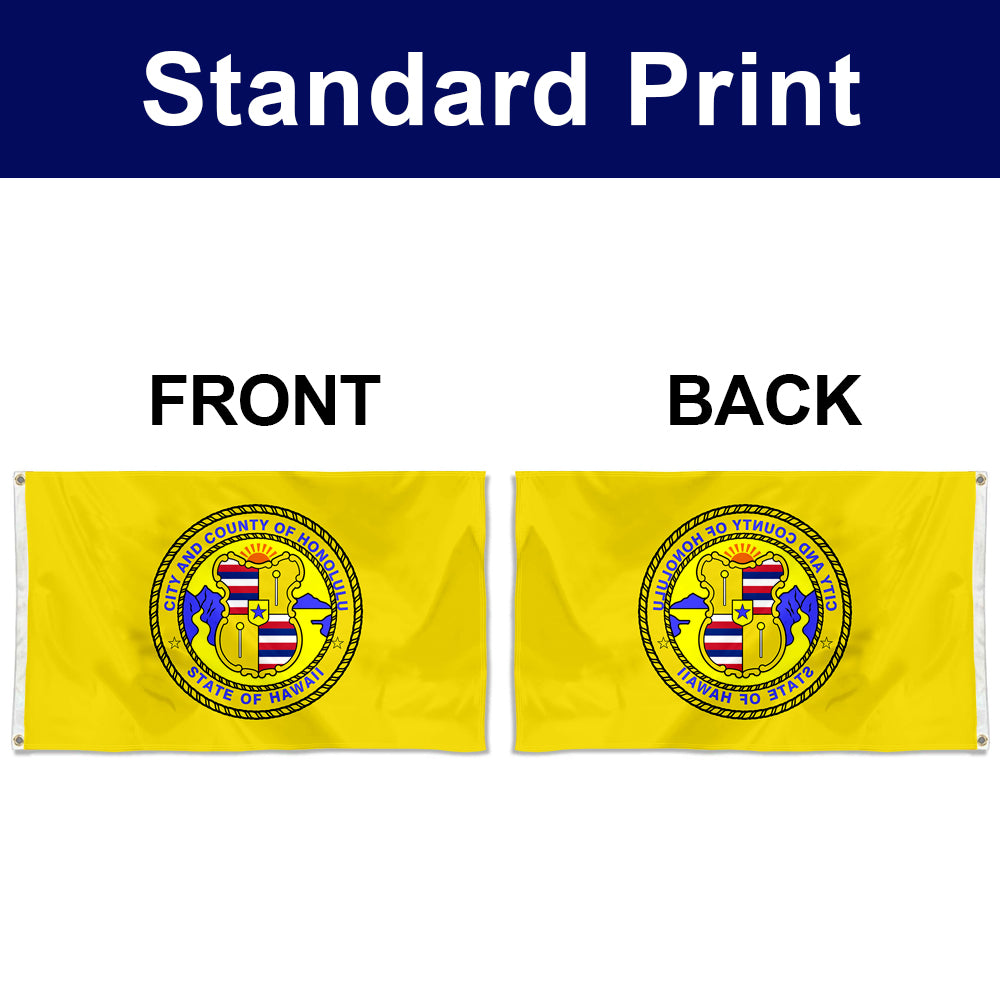 Fyon Honolulu, Hawaii (1969–1981, 1985–1994) Flag Banner