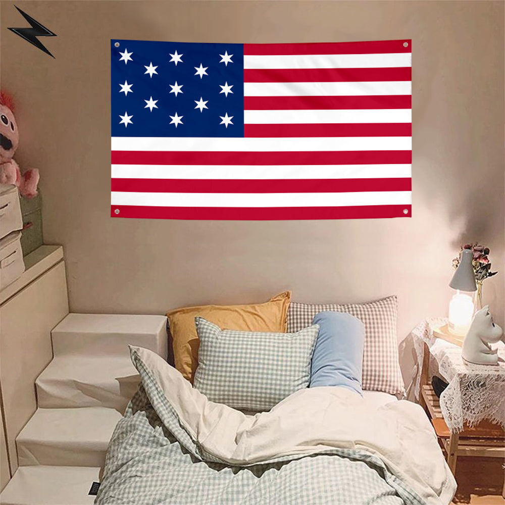 Fyon The United States Hopkinson (1777–1795) Flag Banner