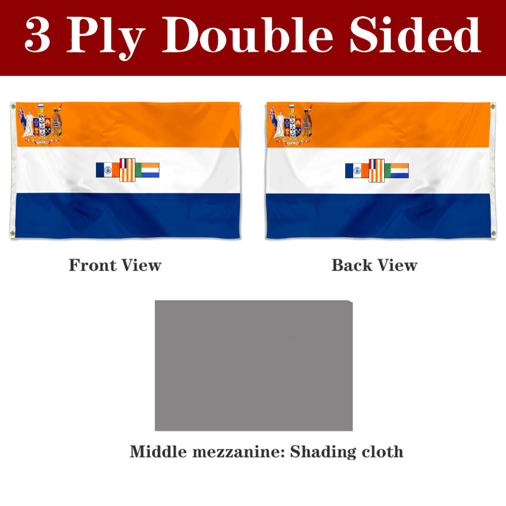 Fyon Double-sided Ian H Smith government Australian Federation 1962-1978 A dutch rule country Flag Banner