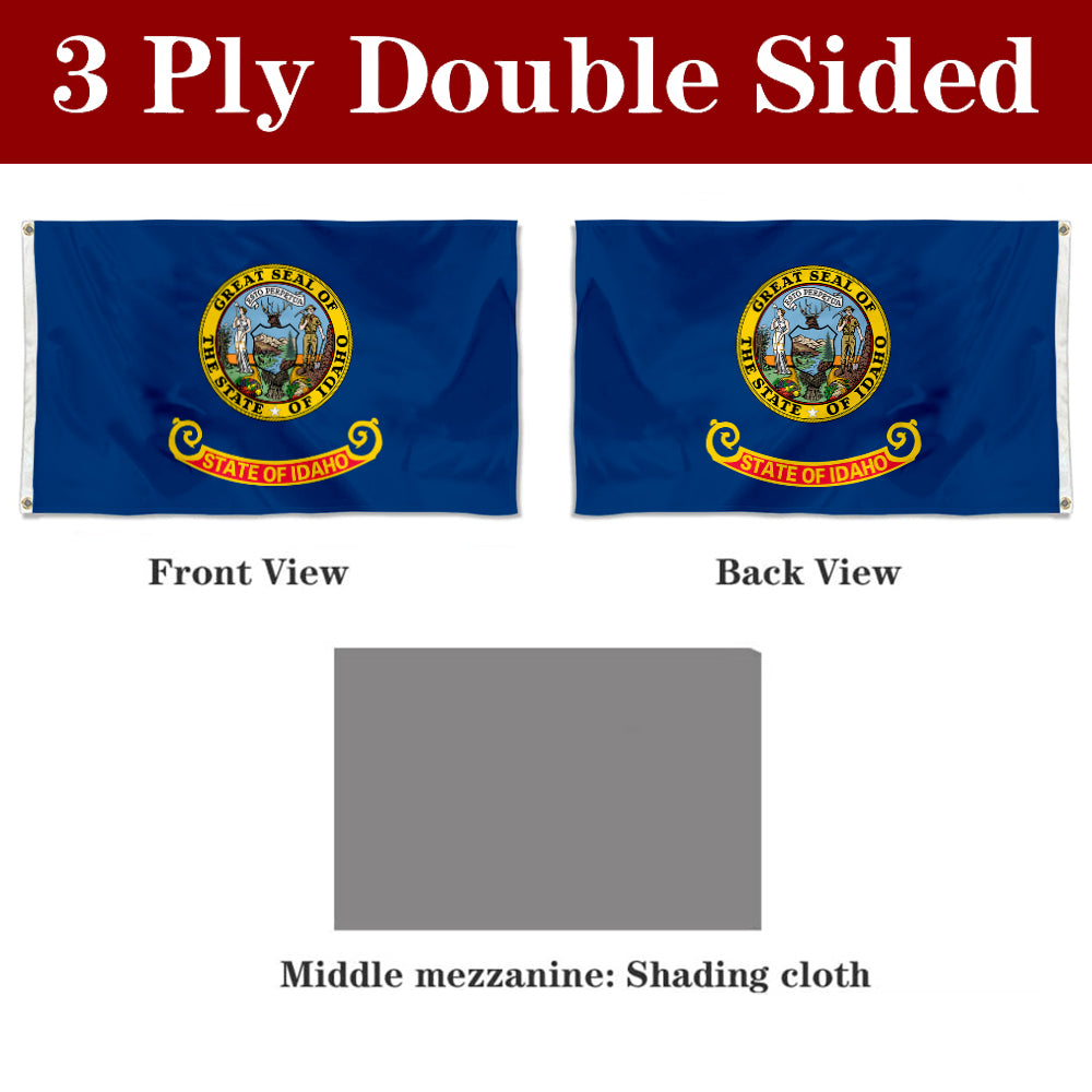 Fyon Idaho Flag Banner