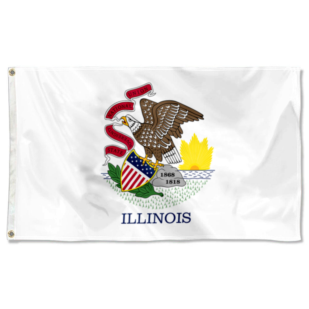 Fyon Illinois Flag Banner