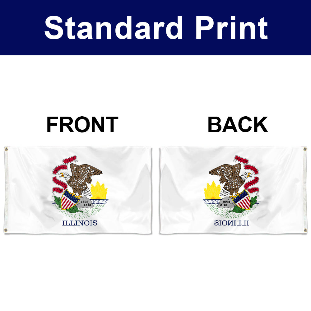 Fyon Illinois Flag Banner