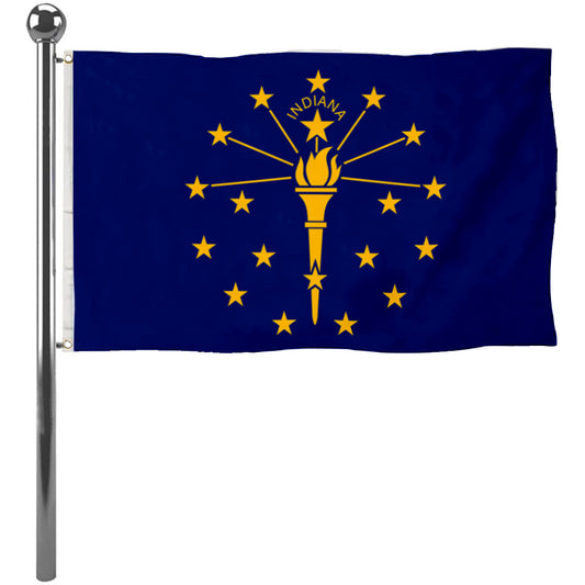 Fyon Indiana Flag Banner