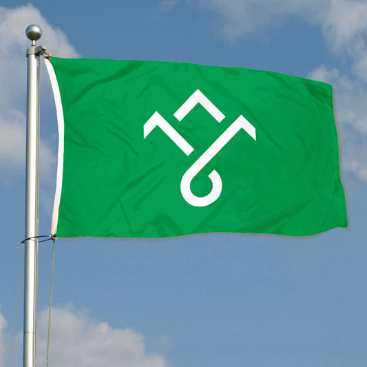 Fyon Double-sided Innlandet County, Norway Flag Banner