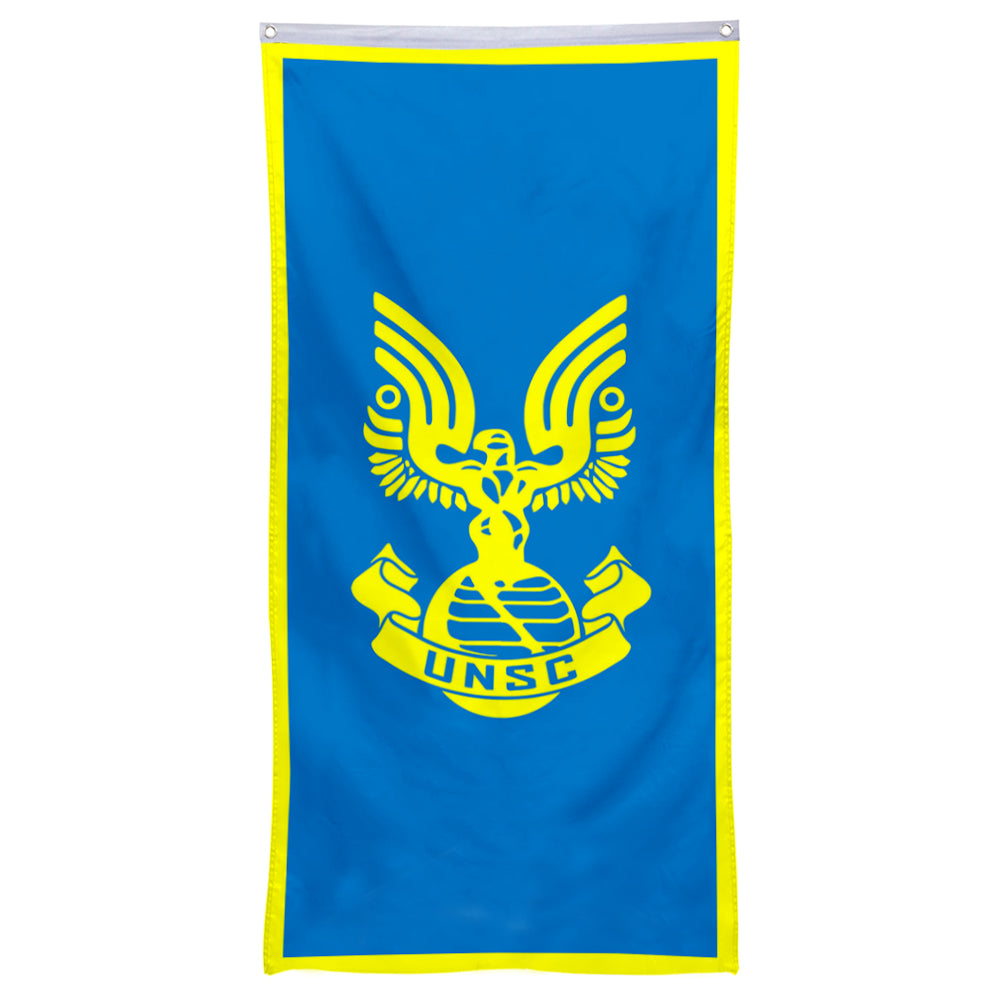 Fyon Inspired UNSC Flag Game Flags Banner