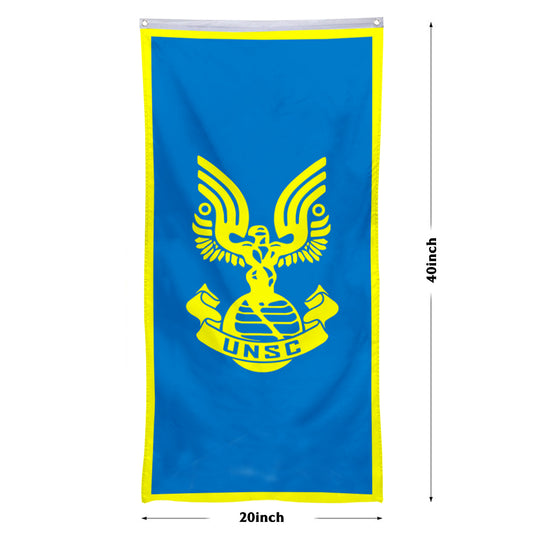 Fyon Inspired UNSC Flag Game Flags Banner