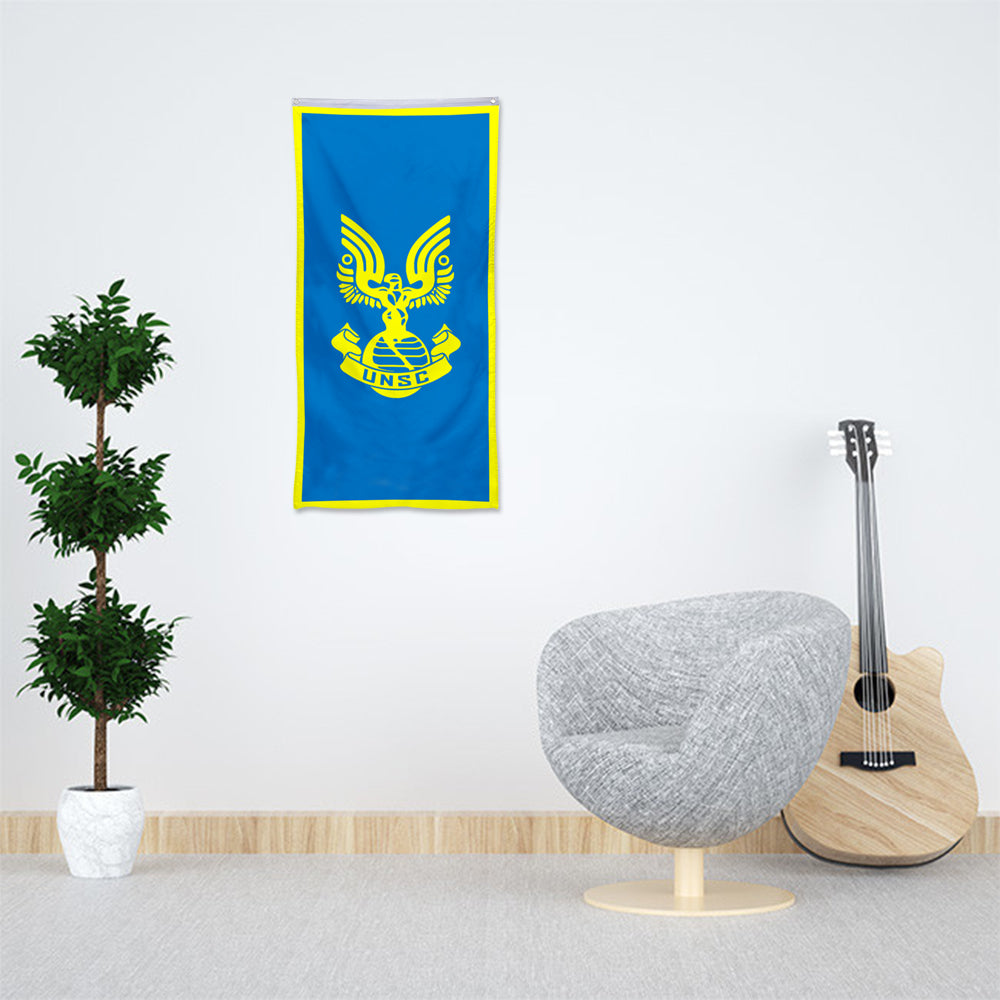 Fyon Inspired UNSC Flag Game Flags Banner