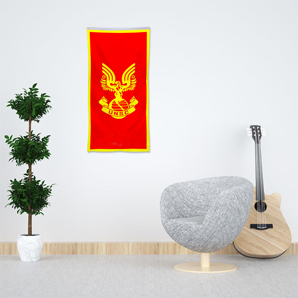 Fyon Inspired UNSC Flag Game Flags Banner
