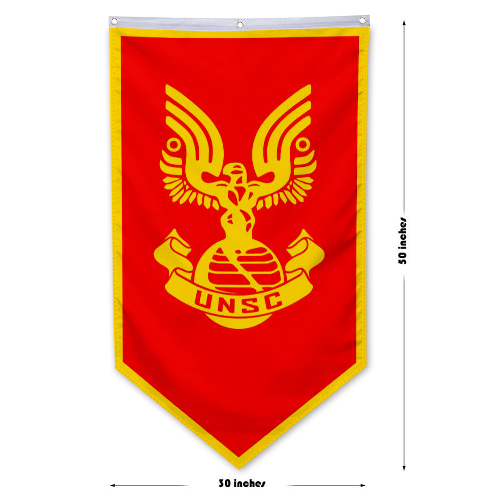 Fyon Inspired UNSC Flag Game Flags Banner