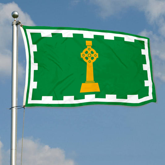 Fyon Irish Heritage Quebec Flag Banner