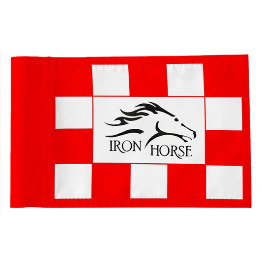 Fyon Iron Horse Golf Club Pin Flag PGA Tour Tiger Woods Flag Banner