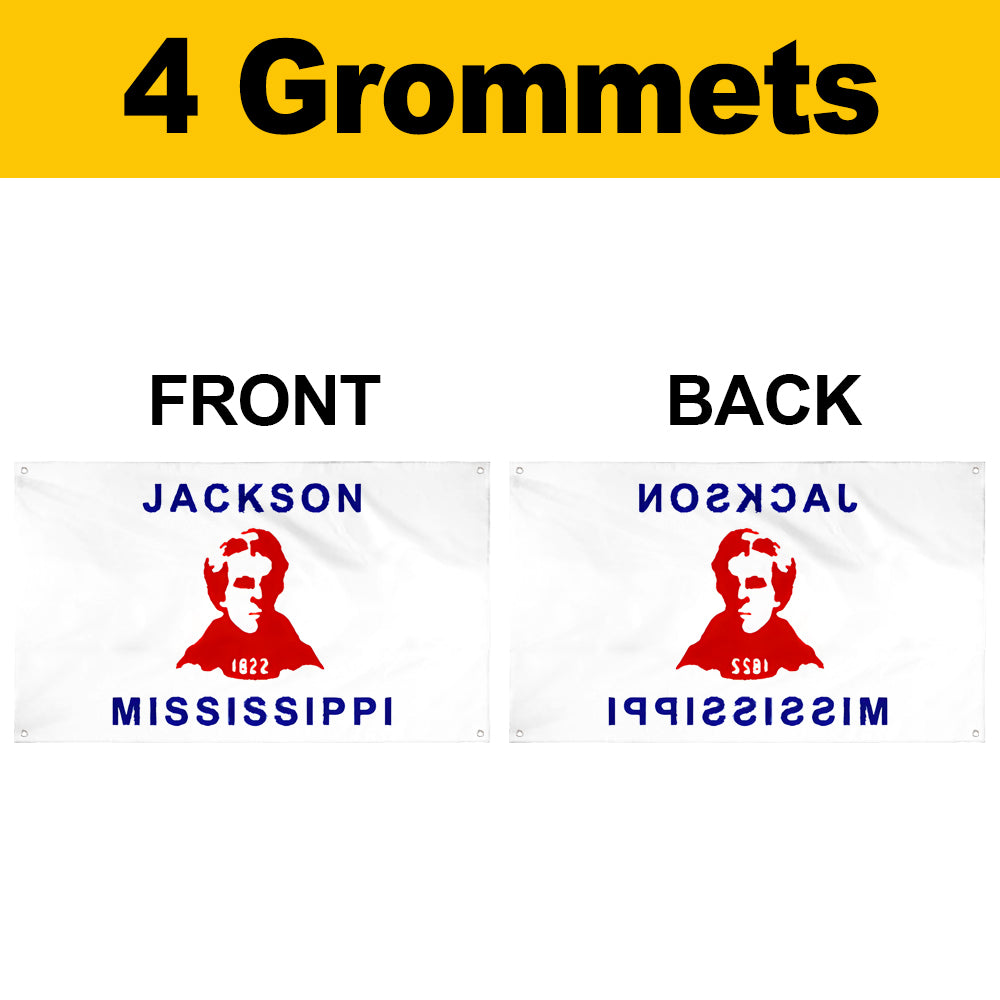 Fyon Jackson, Mississippi (1978–1993) Flag Banner