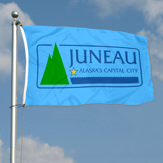 Fyon Juneau, Alaska Flag Banner
