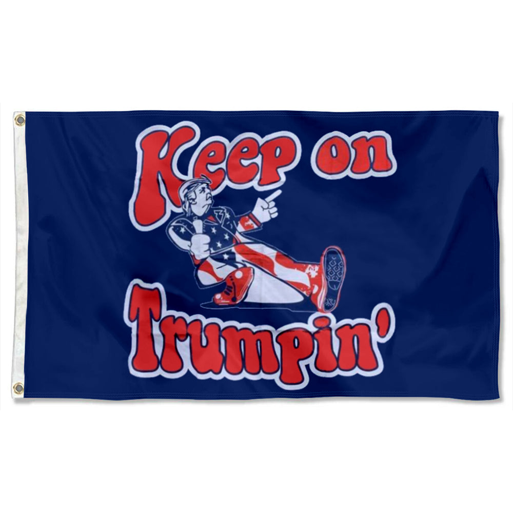 Fyon Keep On Trumpin Flag Indoor and Outdoor Banner