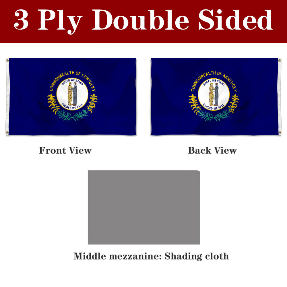 Fyon Kentucky Flag Banner