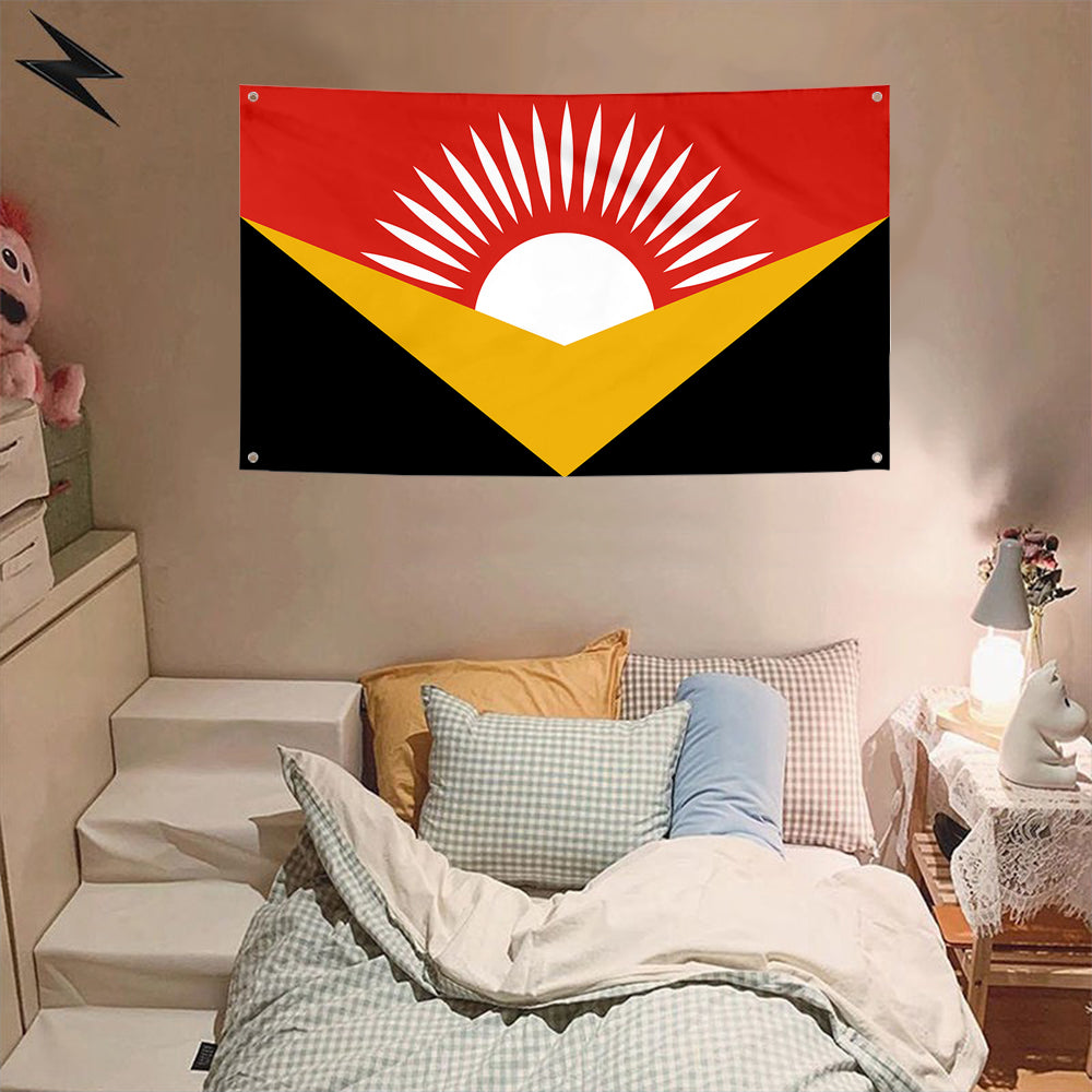 Fyon Kingman, Kansas Flag Banner