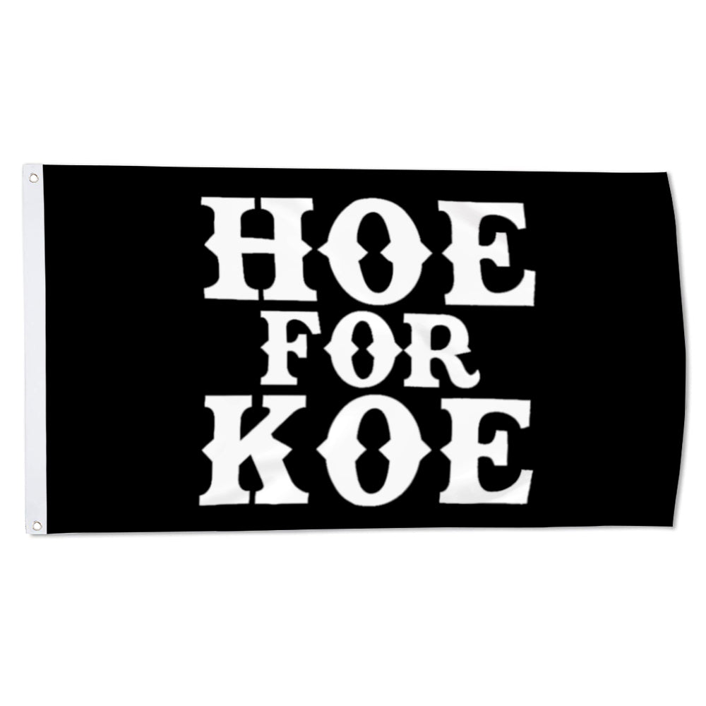 Fyon Koe Wetzel Hoe For Koe Flag Indoor and Outdoor Banner