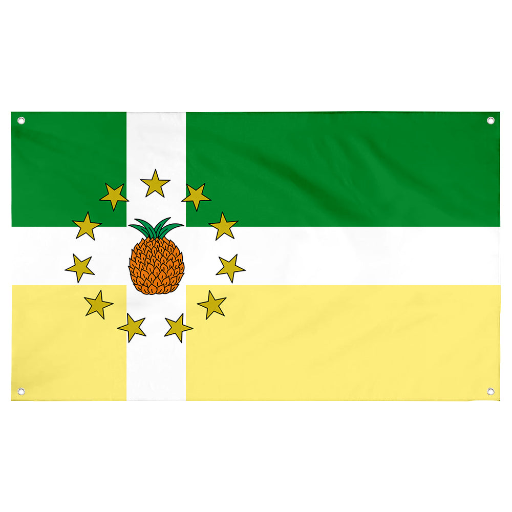 Fyon Lajas, Puerto Rico Flag Banner