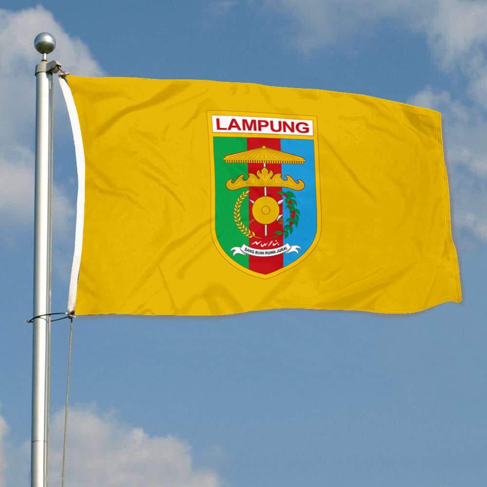 Fyon Lampung Province, Indonesia Flag Indoor and outdoor banner