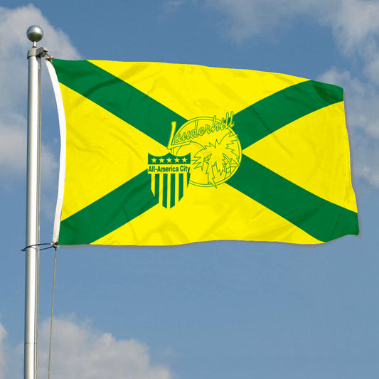 Fyon Lauderhill, Florida Flag Banner
