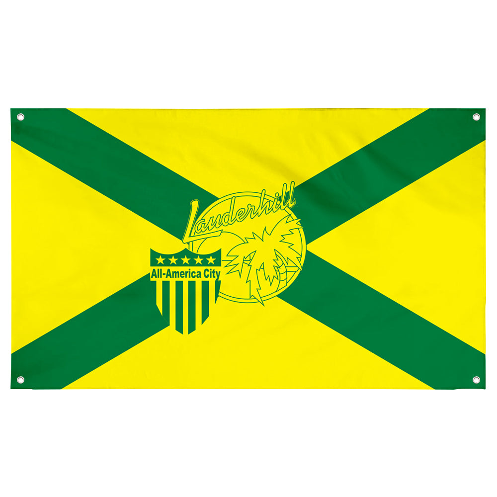 Fyon Lauderhill, Florida Flag Banner