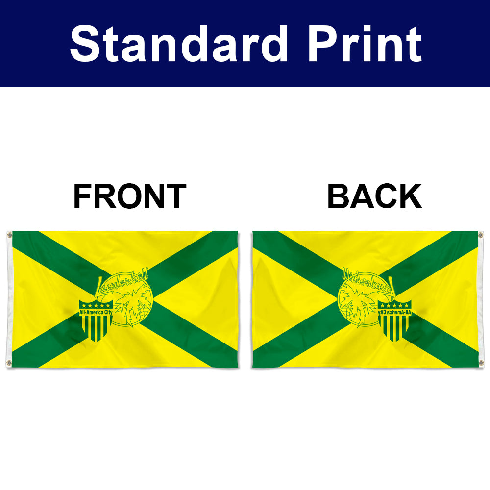 Fyon Lauderhill, Florida Flag Banner