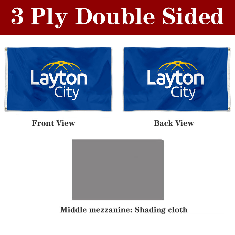 Fyon Layton, Utah Flag Banner