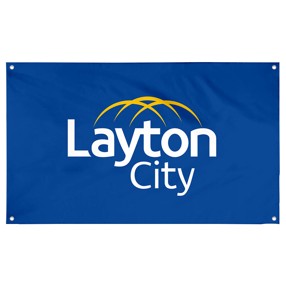 Fyon Layton, Utah Flag Banner