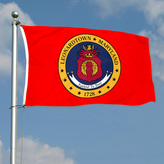 Fyon Leonardtown, Maryland (1975–1989) Flag Banner