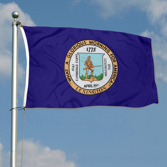 Fyon Lexington, Massachusetts Flag Banner