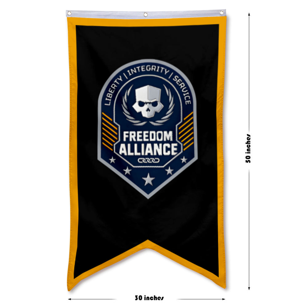 Fyon Liberty Integrity Service Freedom Alliance Flag Game Flags Banner
